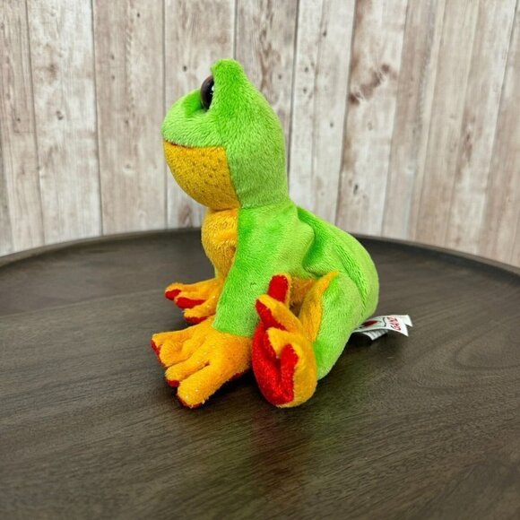 Ganz Webkinz Lil' Kinz Tree Frog Plush Stuffed Toy Animal Multicolor Small - Picture 5 of 12